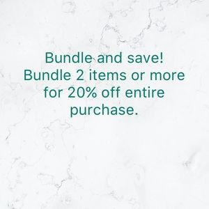 BUNDLE AND SAVE!